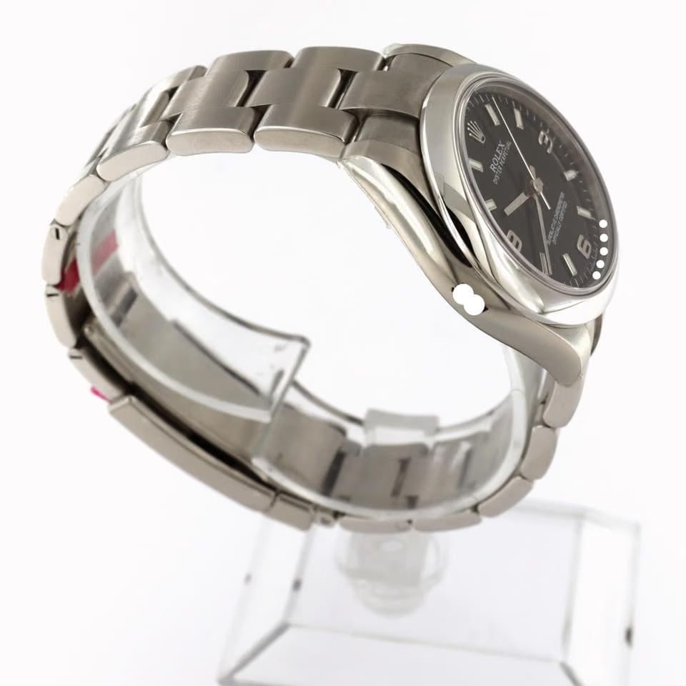 Rolex | Oyster Perpetual | 177200 | Steel | 31 mm | Steel | Black | Automatic