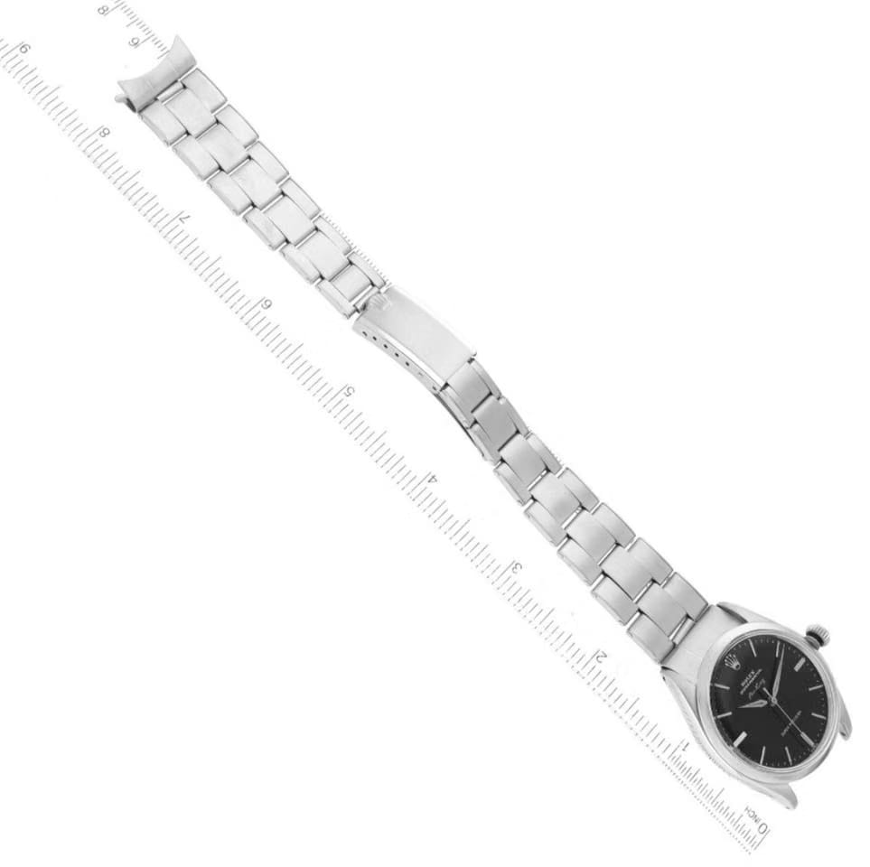 Rolex | Air King | 5500 | Steel | 34 mm | Steel | Black | Automatic