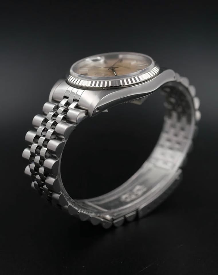 Rolex | Datejust | 16014 | White gold | 36 mm | Steel | White | Automatic