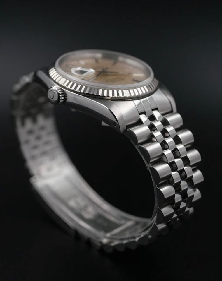 Rolex | Datejust | 16014 | White gold | 36 mm | Steel | White | Automatic