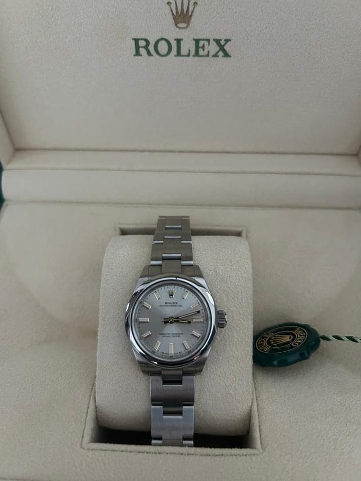 Rolex | Oyster Perpetual | 276200 | Steel | 28 mm | Steel | Silver | Automatic