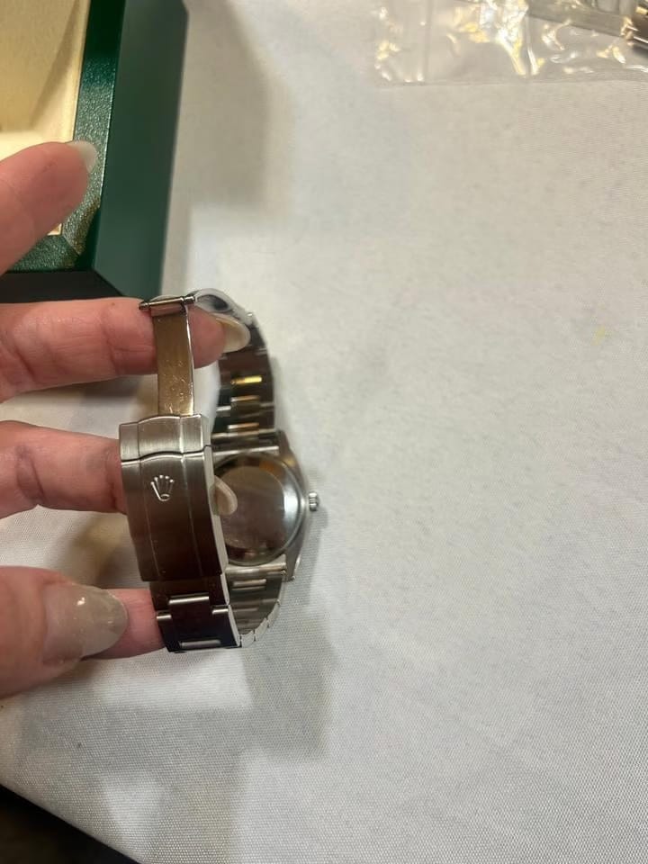 Rolex | Air King | 114200 | Steel | 34 mm | Steel | Purple | Automatic