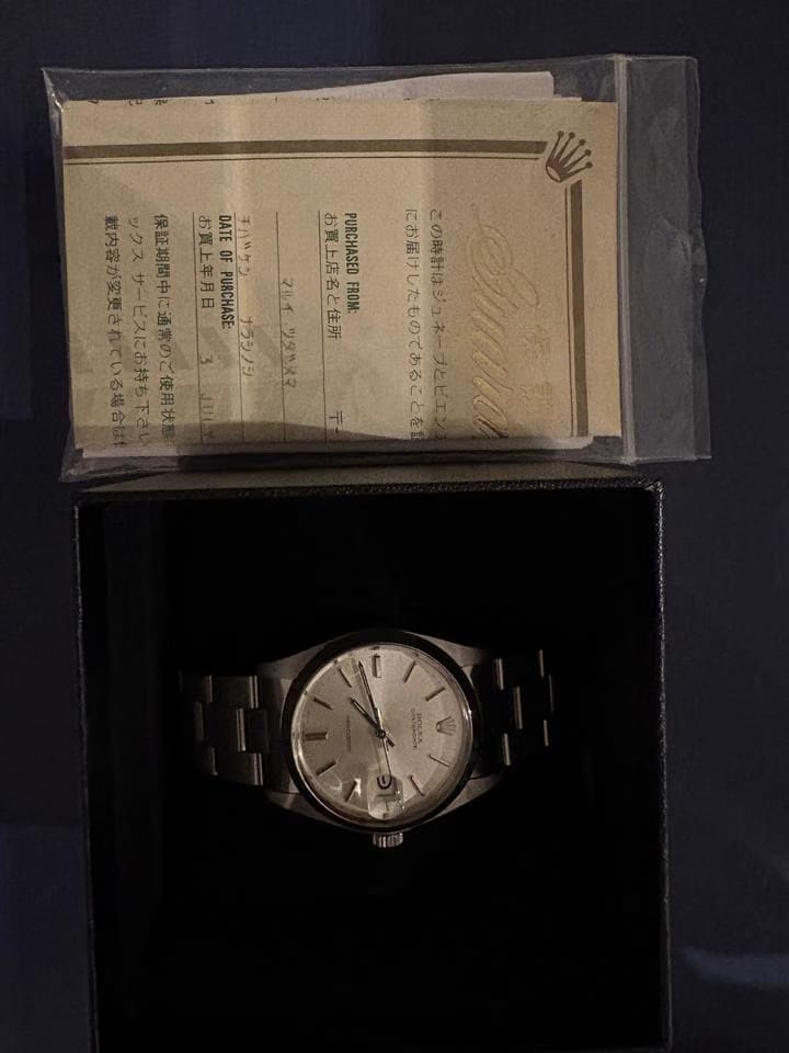 Rolex | Oysterdate Precision | 6694 | Steel | 34 x 36 mm | Steel | Silver | Manual winding