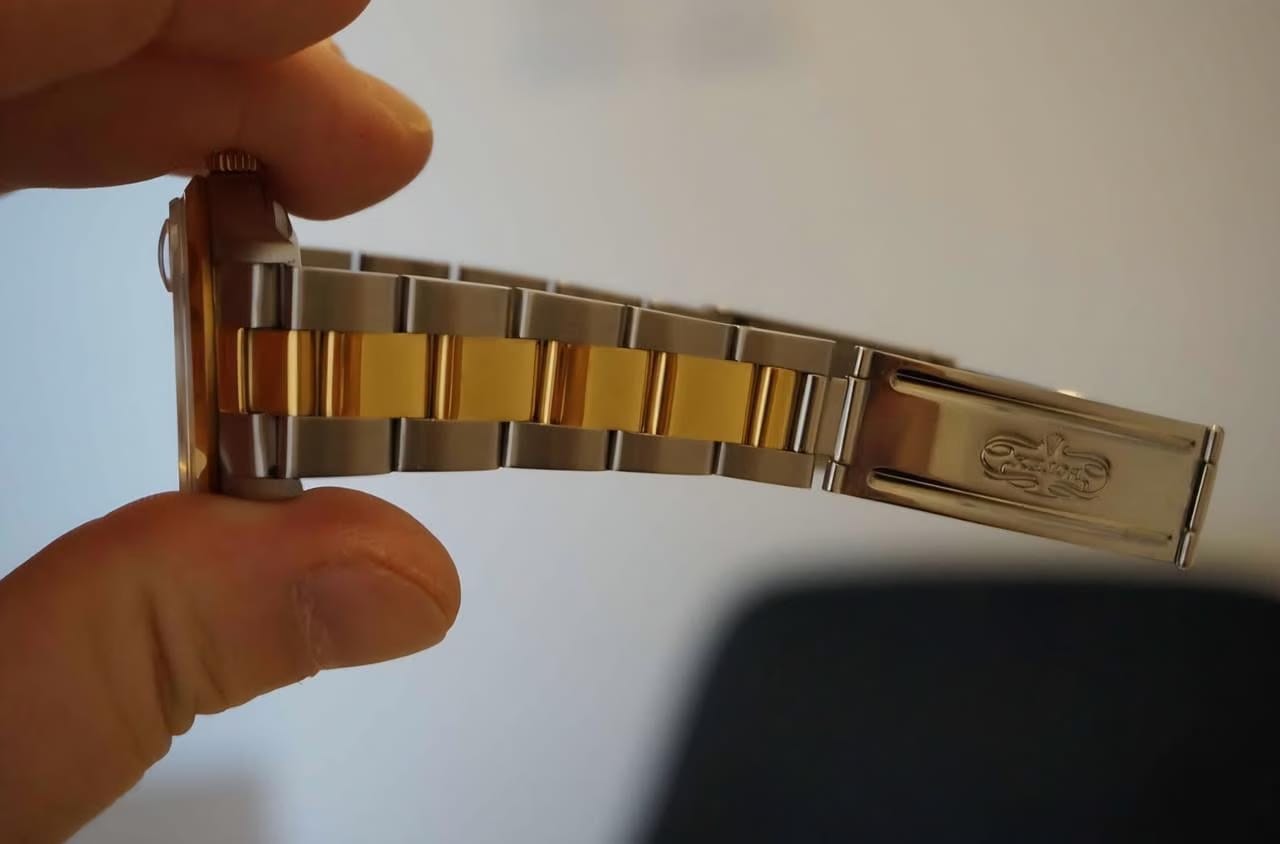 Rolex | Oyster Perpetual | 15203 | 34 mm | Gold/Steel | Automatic