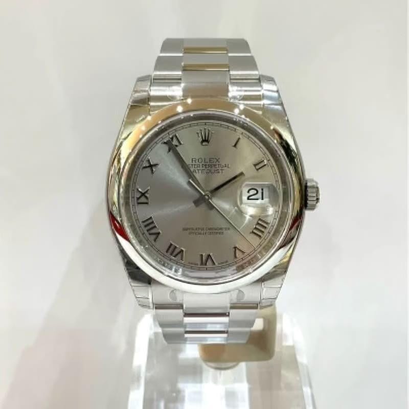Rolex | Datejust | 116200 | Steel | 36 mm | Steel | Grey | Automatic