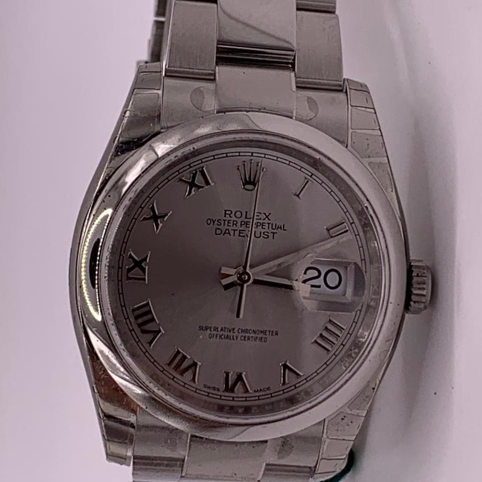 Rolex | Datejust | 116200 | Steel | 36 mm | Steel | Grey | Automatic