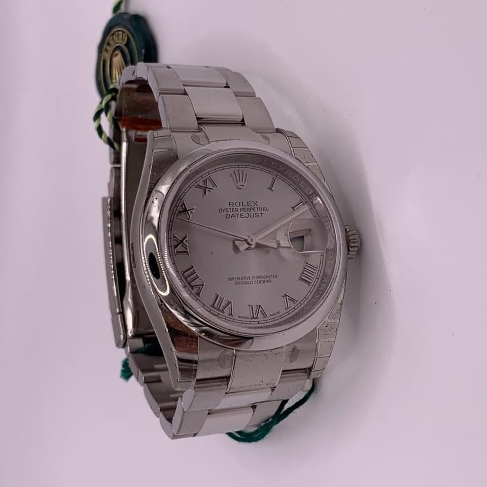 Rolex | Datejust | 116200 | Steel | 36 mm | Steel | Grey | Automatic