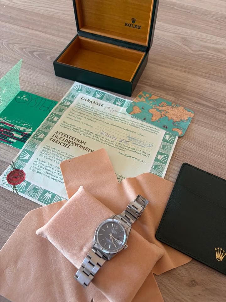 Rolex | Oyster Perpetual | 15210 | Steel | 34 mm | Steel | Silver | Automatic