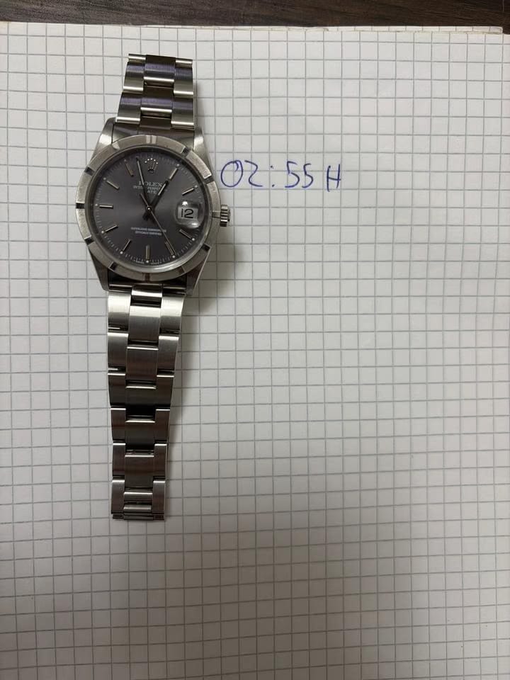 Rolex | Oyster Perpetual | 15210 | Steel | 34 mm | Steel | Silver | Automatic