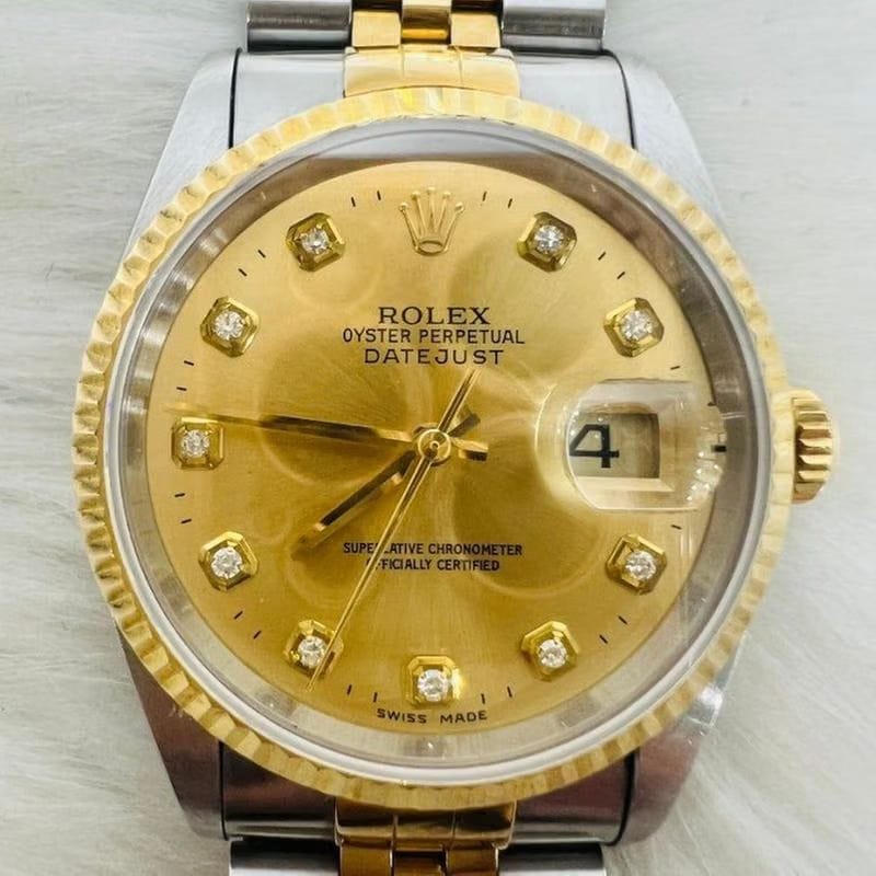 Rolex | Datejust | 16233 | Gold/Steel | 36 mm | Yellow gold | Automatic