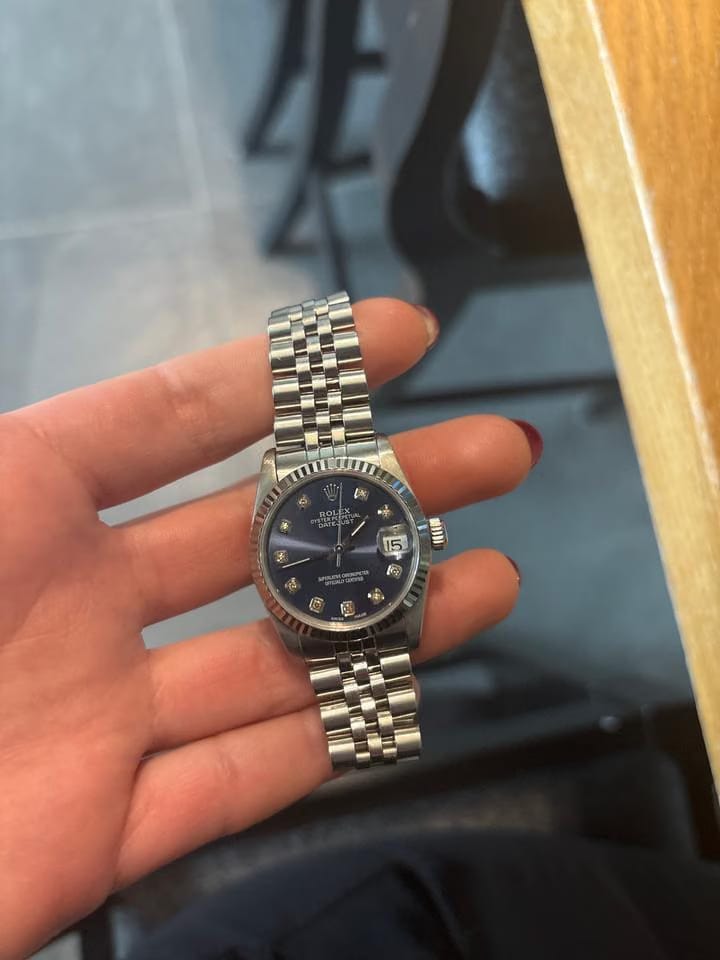Rolex | Datejust | 68274 | White gold | 31 x 30 mm | Steel | Meteorite | Automatic