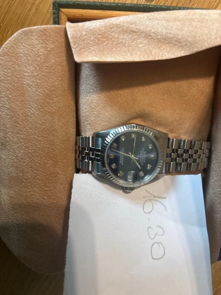Rolex | Datejust | 68274 | White gold | 31 x 30 mm | Steel | Meteorite | Automatic