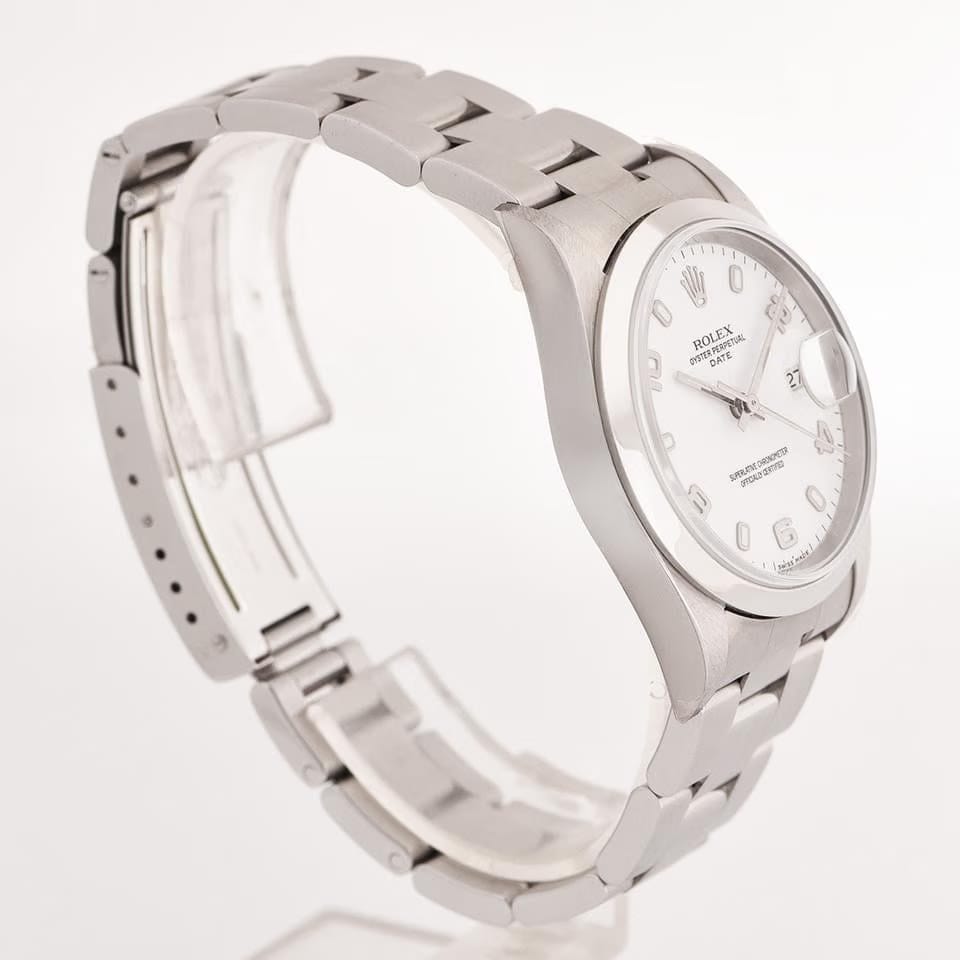 Rolex | Oyster Perpetual | 15200 | Steel | 34 mm | Steel | White | Automatic