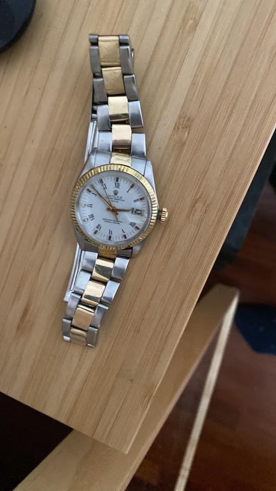 Rolex | Oyster Perpetual | 1500 | Steel | 34 mm | Gold/Steel | White | Automatic