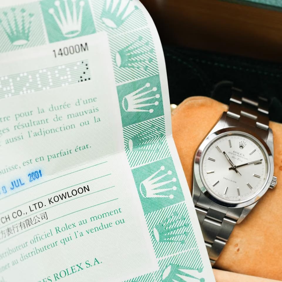 Rolex | Air King | 14000M | Steel | 34 mm | Steel | Silver | Automatic
