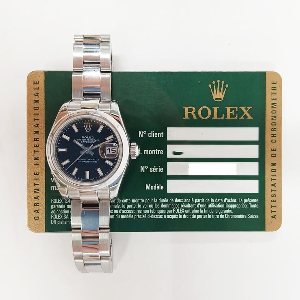 Rolex | Datejust | 179160 | Steel | 26 x 33 mm | Steel | Black | Automatic