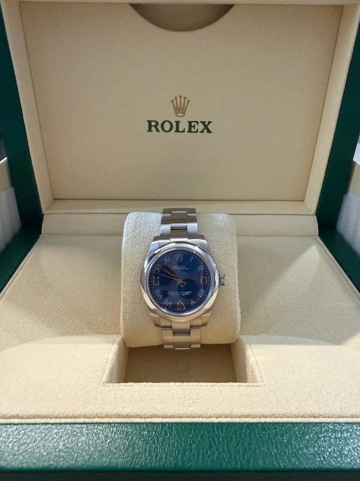 Rolex | Oyster Perpetual | 177200 | Steel | 31 mm | Steel | Blue | Automatic