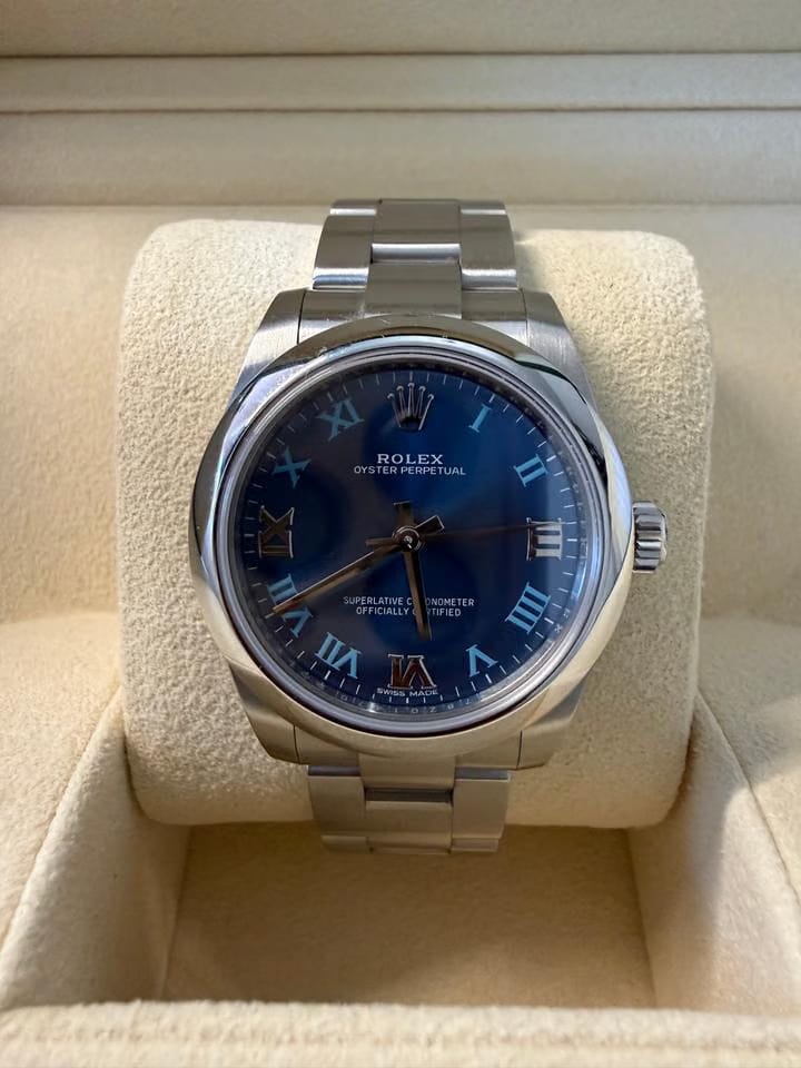 Rolex | Oyster Perpetual | 177200 | Steel | 31 mm | Steel | Blue | Automatic