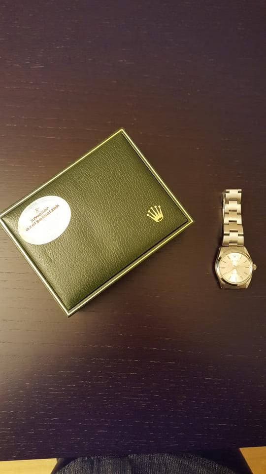 Rolex | Oyster Perpetual | 1002 | Steel | 34 mm | Steel | Silver | Automatic
