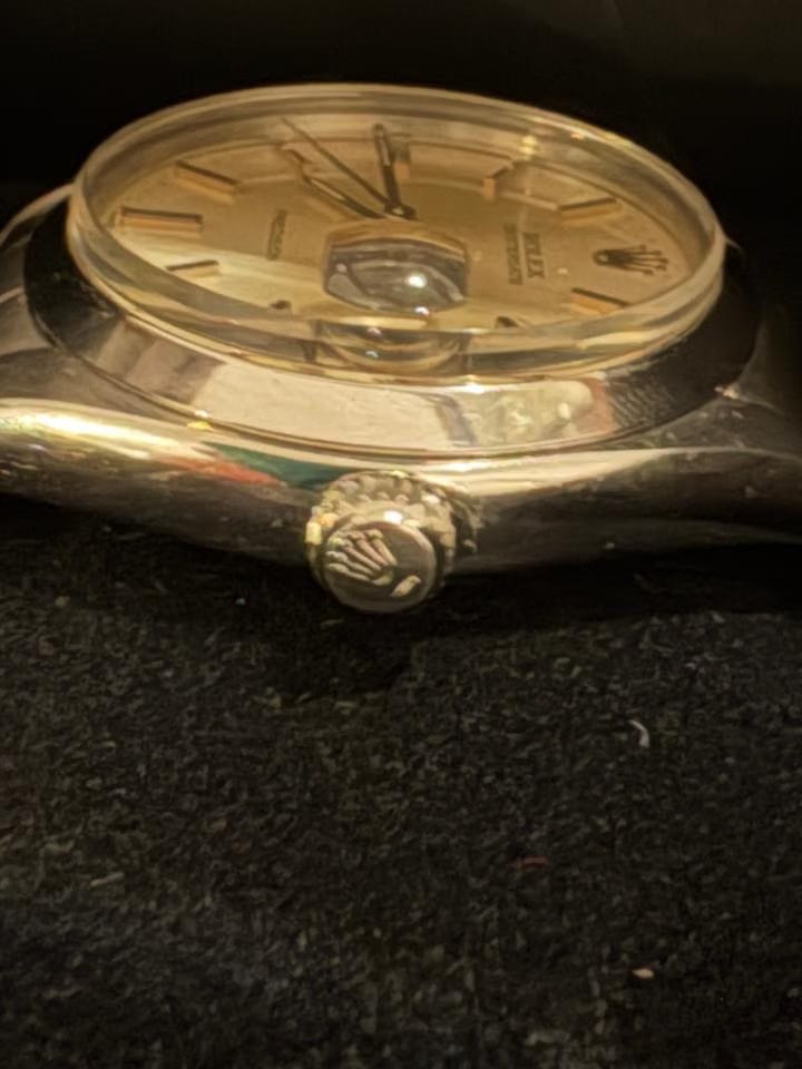 Rolex | Oysterdate Precision | 6694 | Steel | 34 x 40 mm | Steel | Silver (solid) | Manual winding