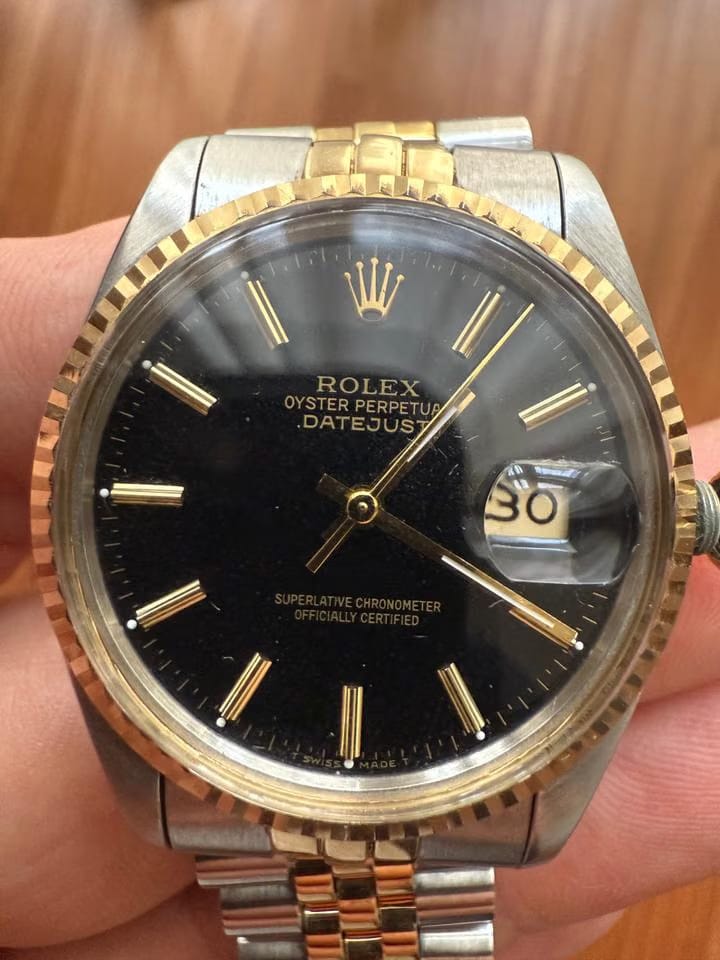 Rolex | Datejust | 16013 | Gold/Steel | 36 mm | Gold/Steel | Gold | Automatic