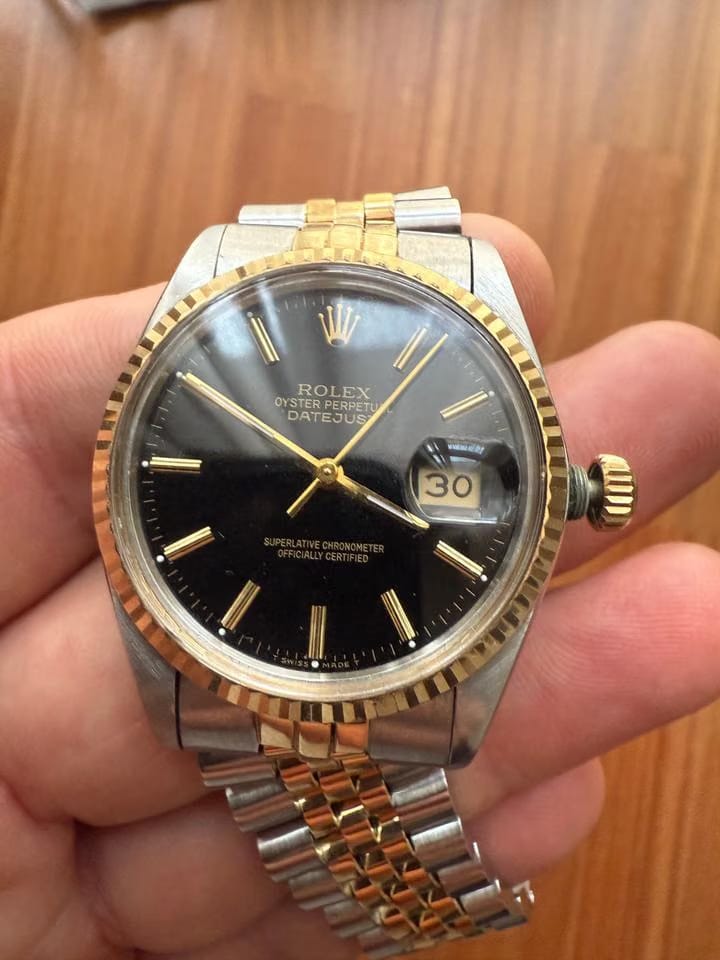 Rolex | Datejust | 16013 | Gold/Steel | 36 mm | Gold/Steel | Gold | Automatic