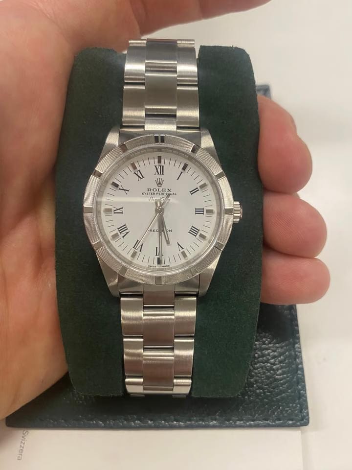 Rolex | Air King | 14010M | Steel | 34 x 43 mm | Steel | White | Automatic