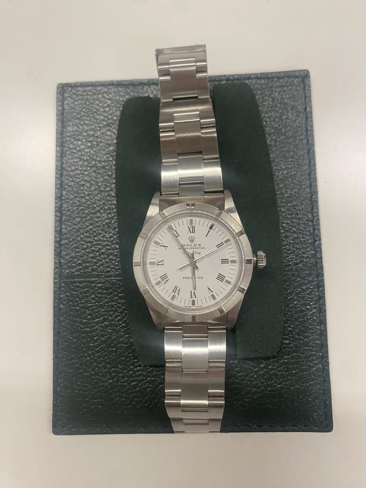 Rolex | Air King | 14010M | Steel | 34 x 43 mm | Steel | White | Automatic