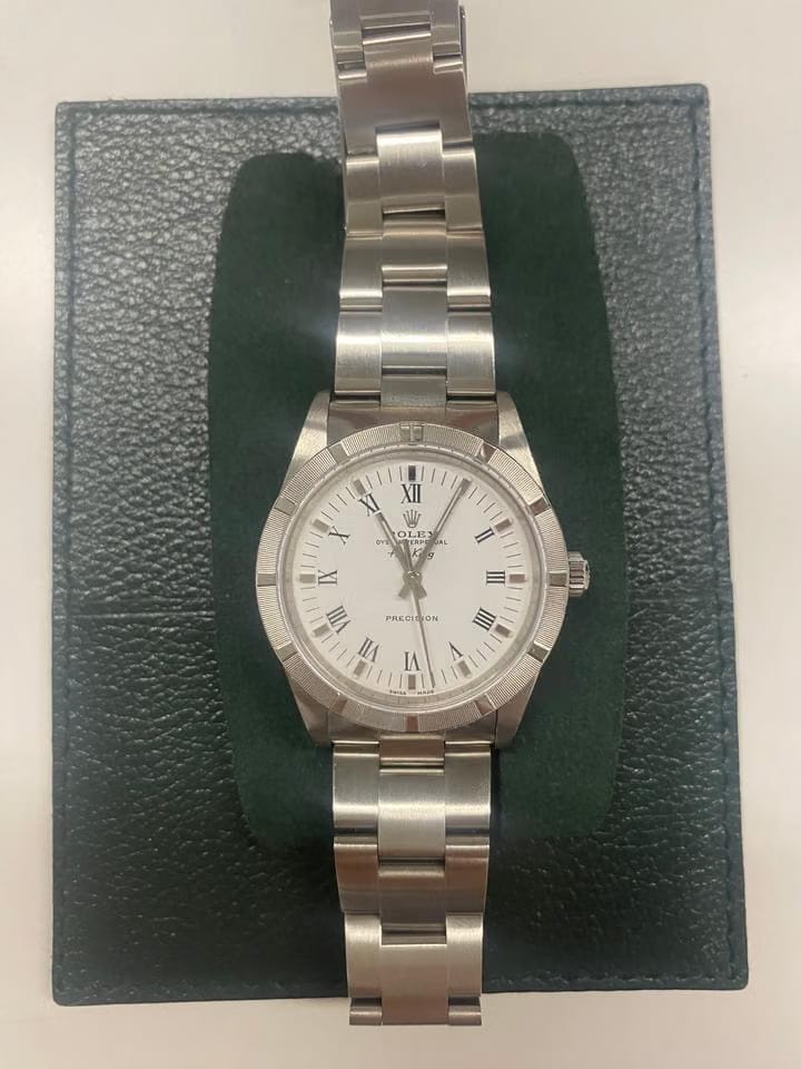 Rolex | Air King | 14010M | Steel | 34 x 43 mm | Steel | White | Automatic