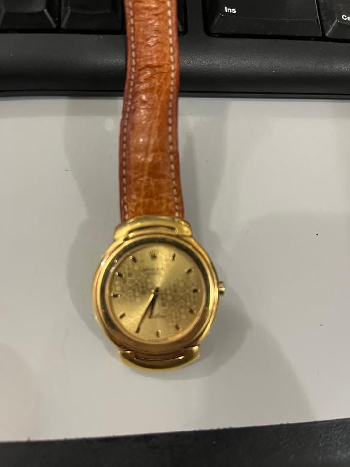 Rolex | Cellini | 6622 | Yellow gold | 33 mm | Gold | Quartz