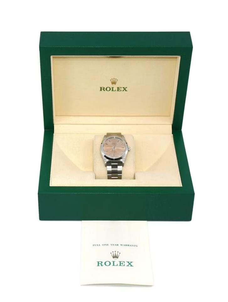 Rolex | Air King | 14000 | Steel | 34 mm | Steel | Pink | Automatic