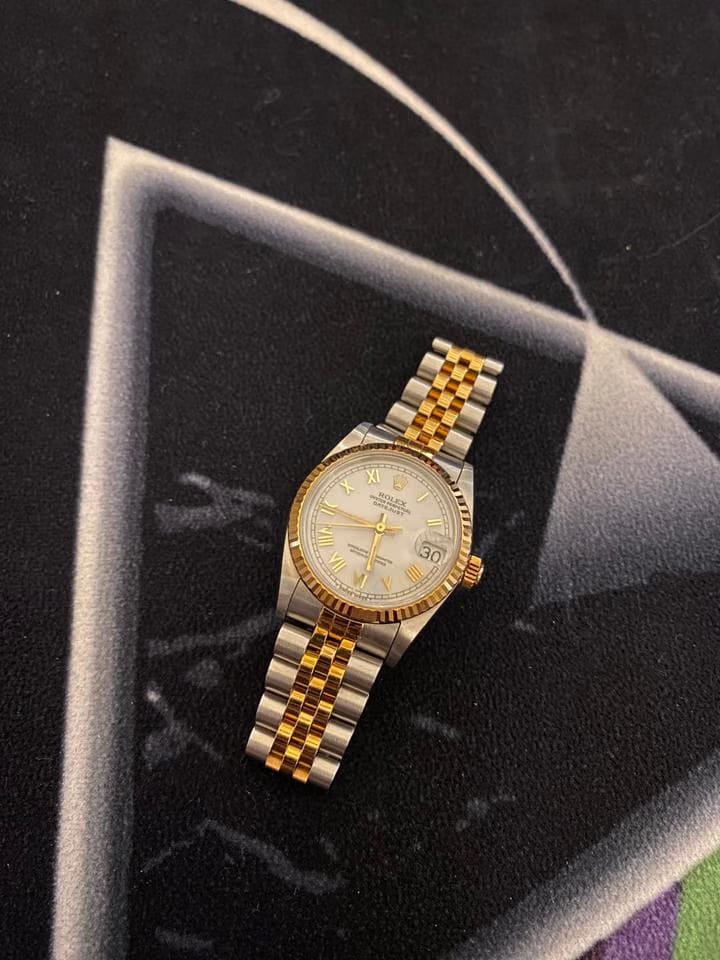 Rolex | Datejust | 68273 | Gold/Steel | 31 mm | Yellow gold | White | Automatic