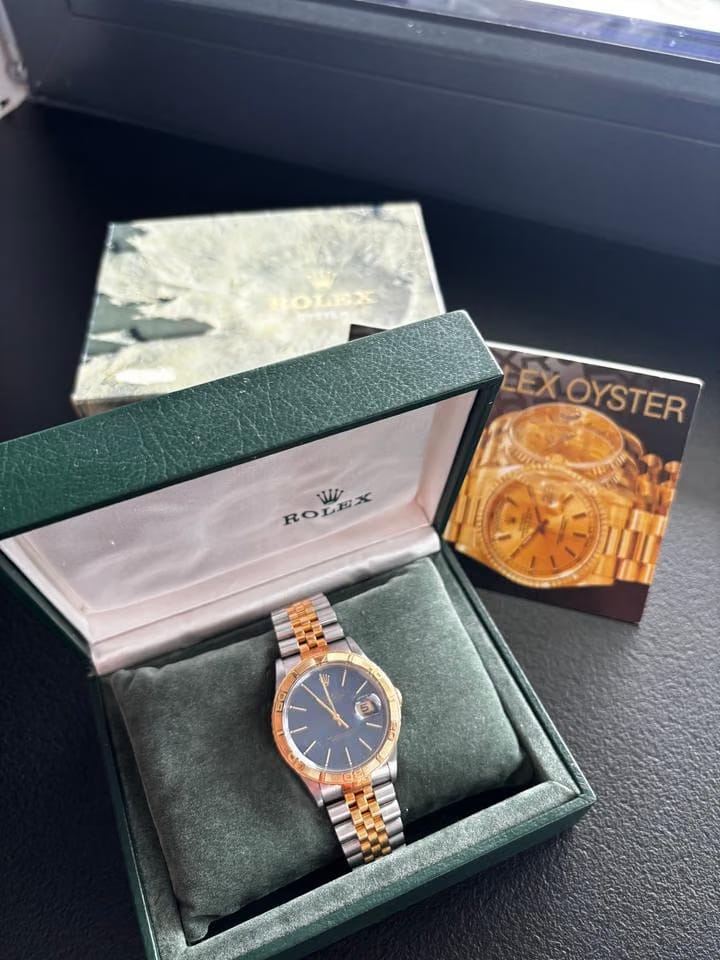 Rolex | Datejust | 16263 | Gold/Steel | 36 mm | Gold/Steel | Blue | Automatic