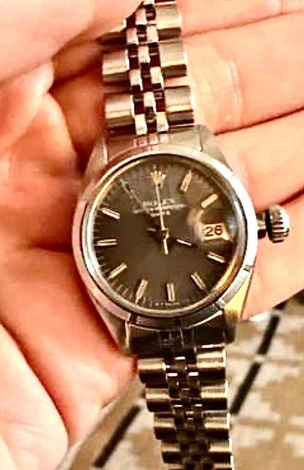 Rolex | Oyster Perpetual | 6919 | Steel | 26 mm | Steel | Grey
