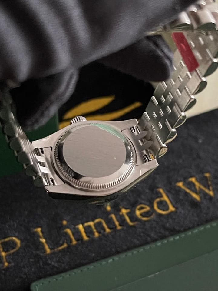 Rolex | Datejust | 179174 | White gold | 26 mm | Steel | Black | Automatic