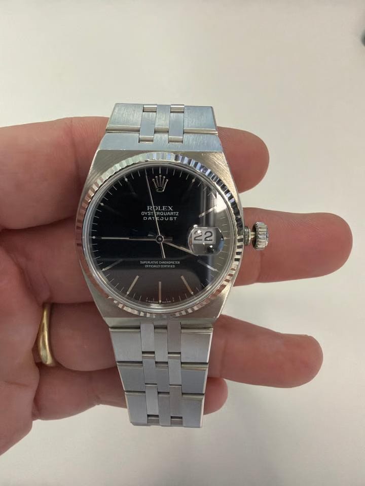 Rolex | Datejust | 17014 | Steel | 36 x 42 mm | Steel | Black | Quartz