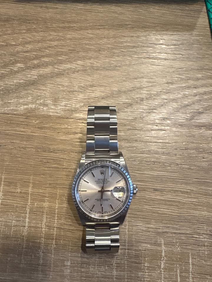 Rolex | Datejust | 16220 | Steel | 36 mm | Steel | Grey | Automatic