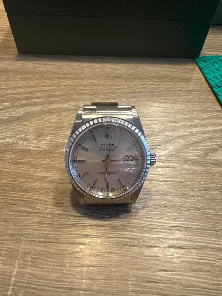 Rolex | Datejust | 16220 | Steel | 36 mm | Steel | Grey | Automatic