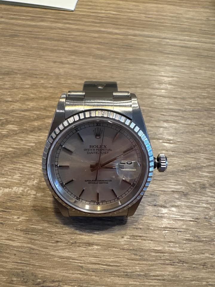 Rolex | Datejust | 16220 | Steel | 36 mm | Steel | Grey | Automatic