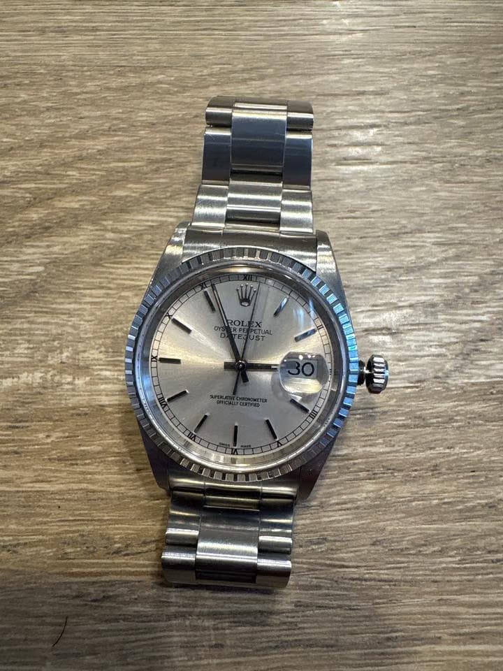 Rolex | Datejust | 16220 | Steel | 36 mm | Steel | Grey | Automatic