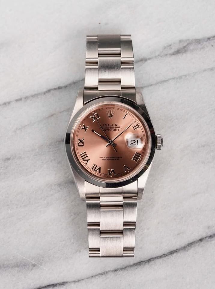 Rolex | Datejust | 16200 | Steel | 36 mm | Steel | Pink | Automatic