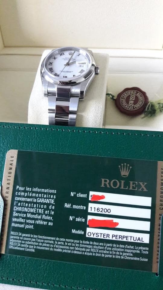 Rolex | Datejust | 112600 | Steel | 36 mm | Steel | White | Automatic