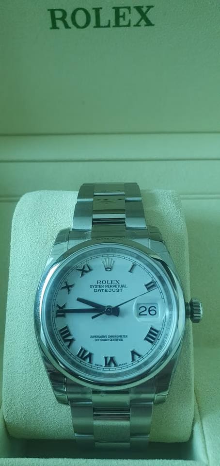 Rolex | Datejust | 112600 | Steel | 36 mm | Steel | White | Automatic