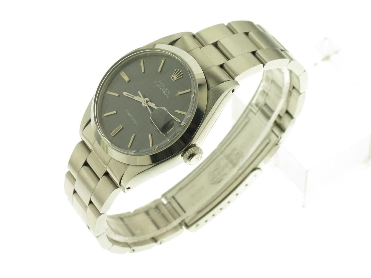 Rolex | Oysterdate Precision | 6694 | Steel | 34 mm | Steel | Grey | Manual winding
