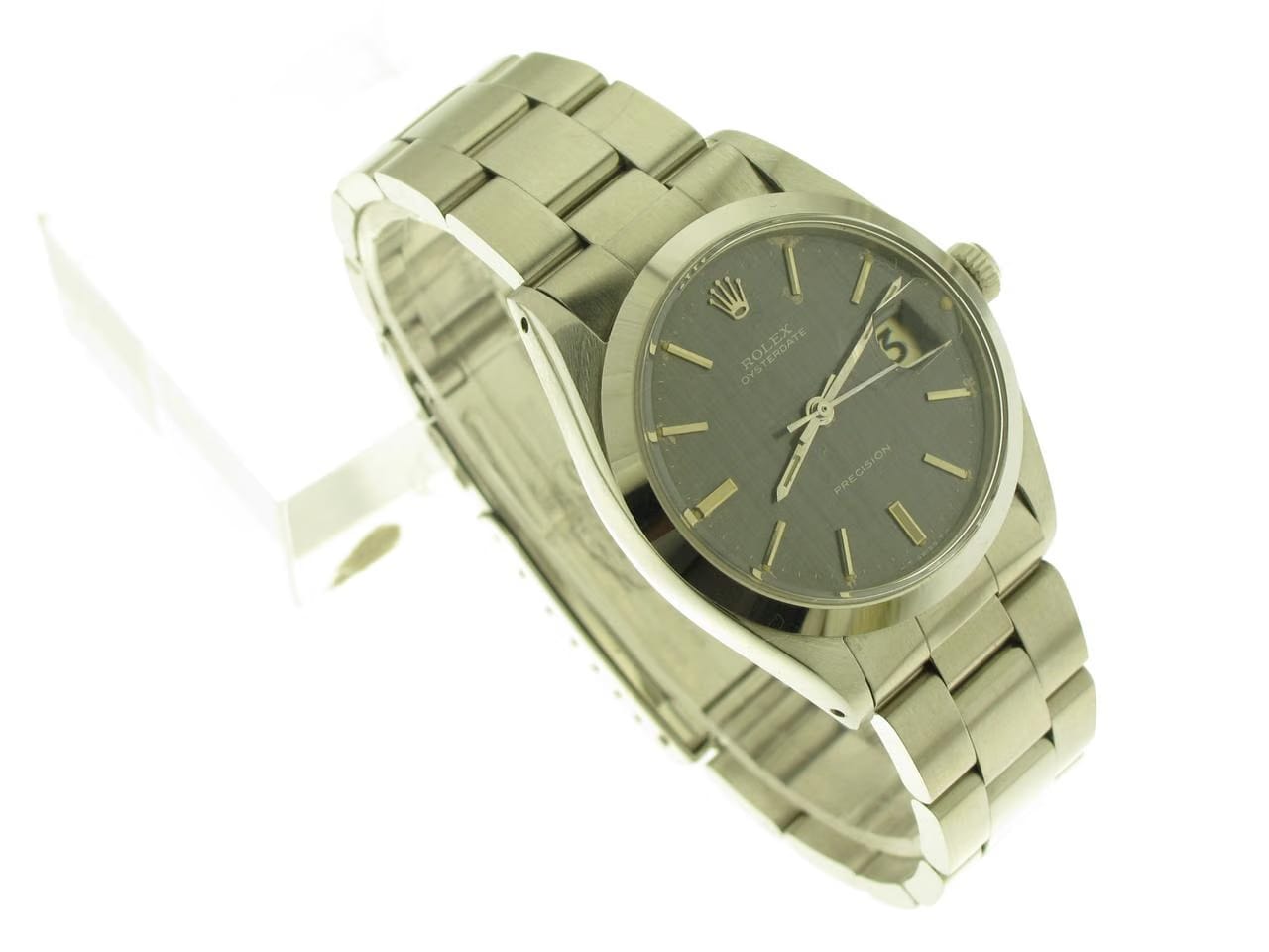 Rolex | Oysterdate Precision | 6694 | Steel | 34 mm | Steel | Grey | Manual winding