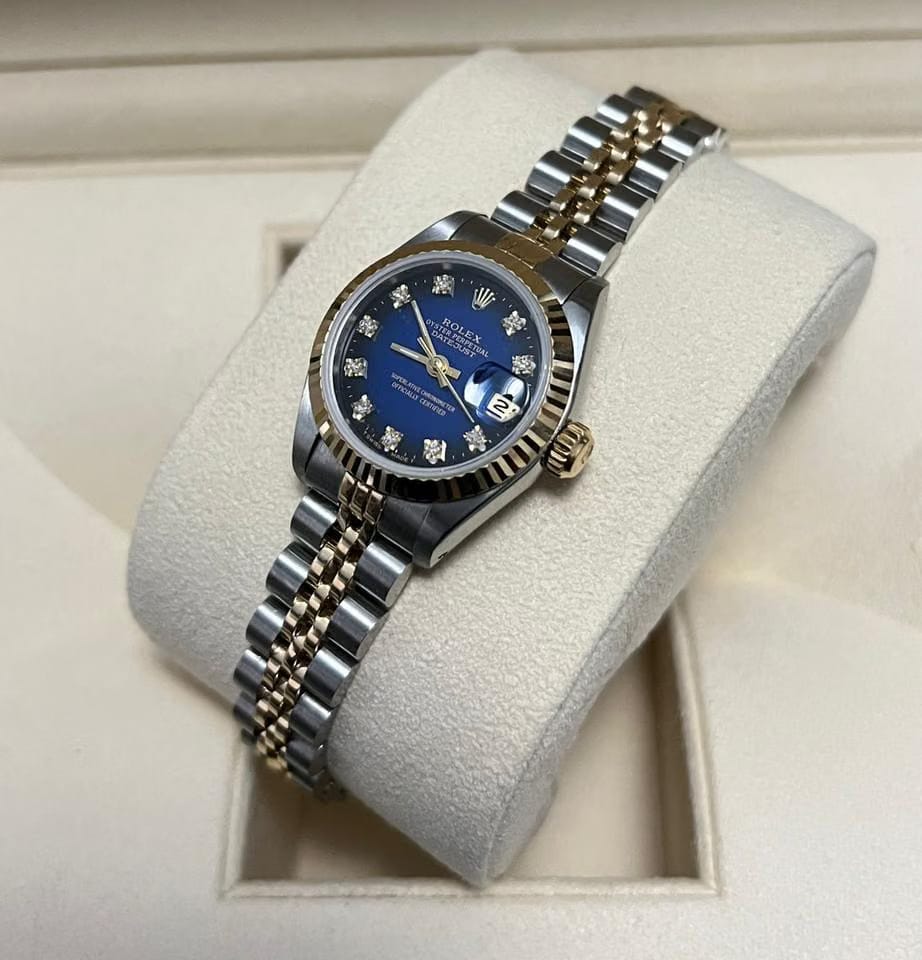 Rolex | Datejust | 69173 | Gold/Steel | 26 mm | Gold/Steel | Blue | Automatic