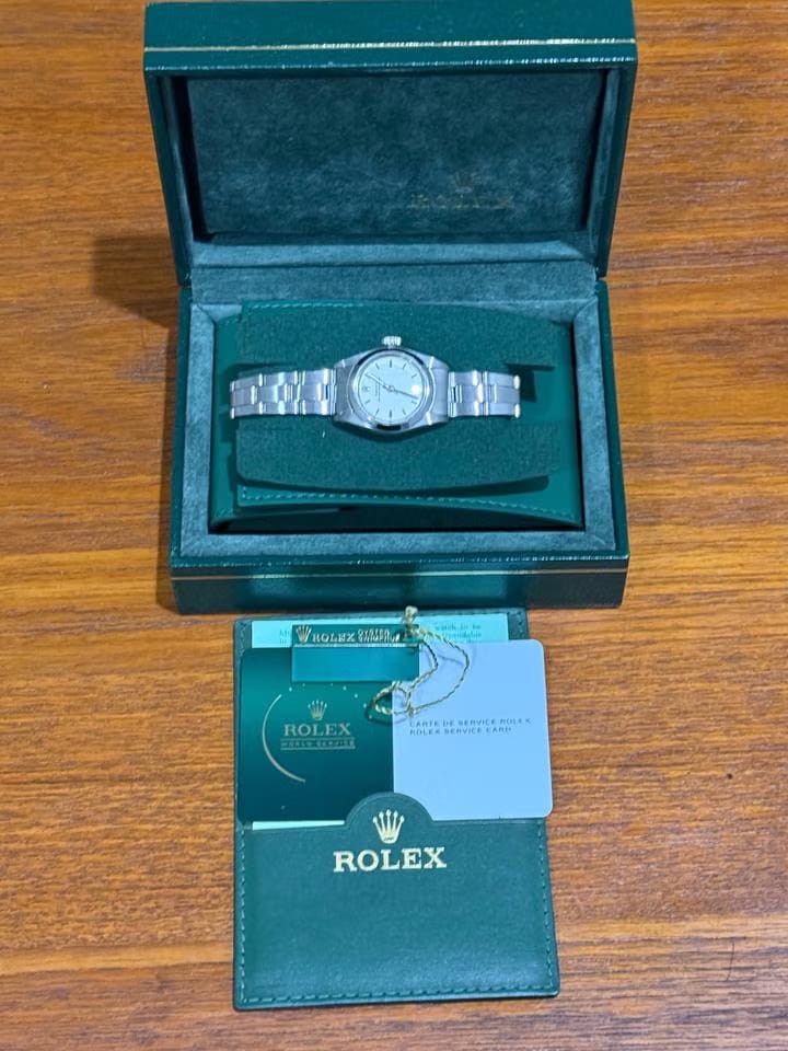 Rolex | Oyster Perpetual | 67180 | Steel | 26 mm | Steel | White | Automatic