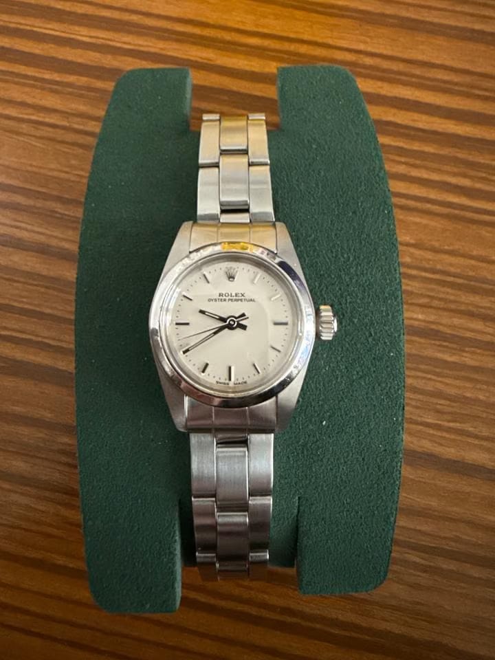 Rolex | Oyster Perpetual | 67180 | Steel | 26 mm | Steel | White | Automatic