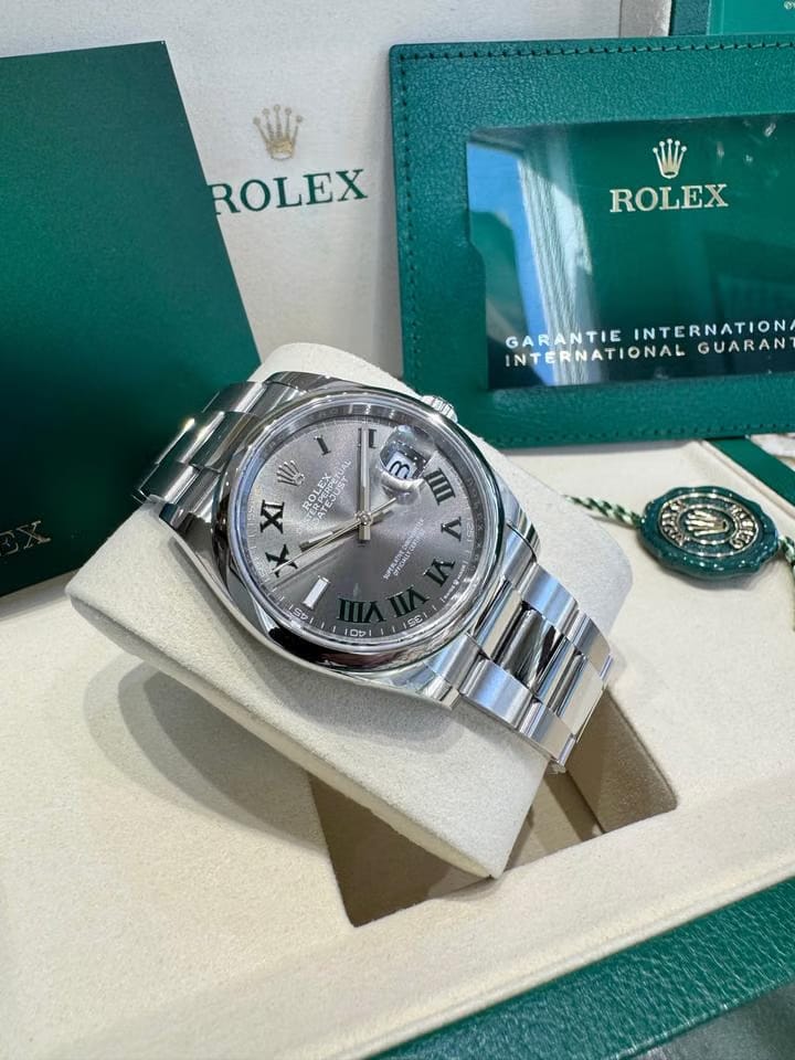 Rolex | Datejust | 126200 | Steel | 36 mm | Steel | Grey | Automatic