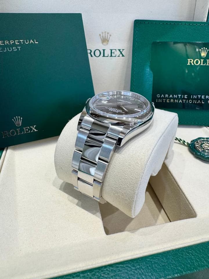 Rolex | Datejust | 126200 | Steel | 36 mm | Steel | Grey | Automatic